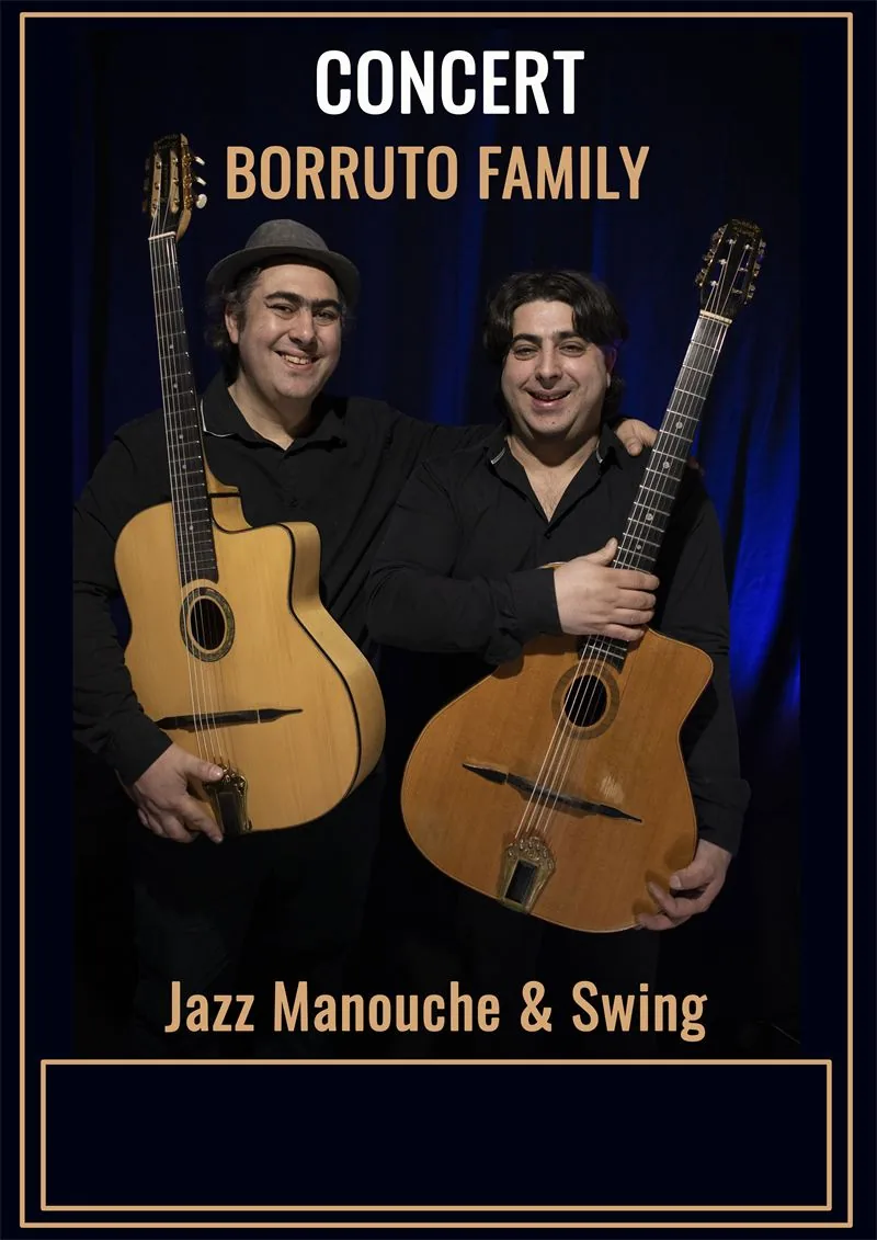 Affiche officielle de la Borruto Family