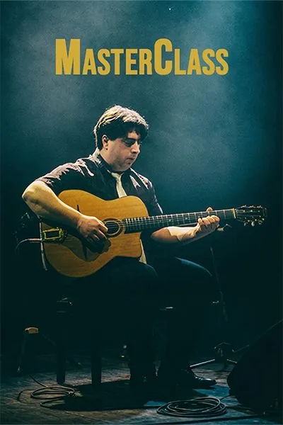 Gypsy jazz guitar masterclass taught by Pascal Borruto
